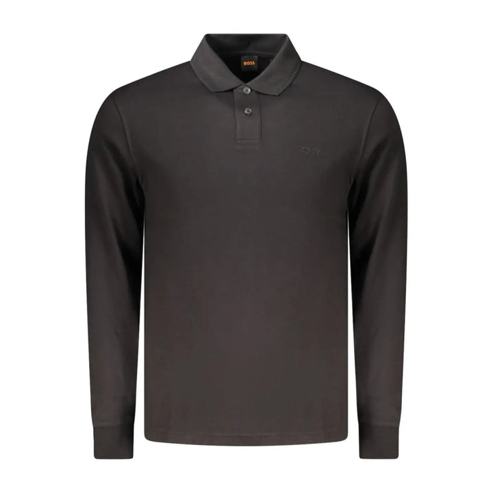 Hugo Boss Black Cotton Men’s Polo Shirt