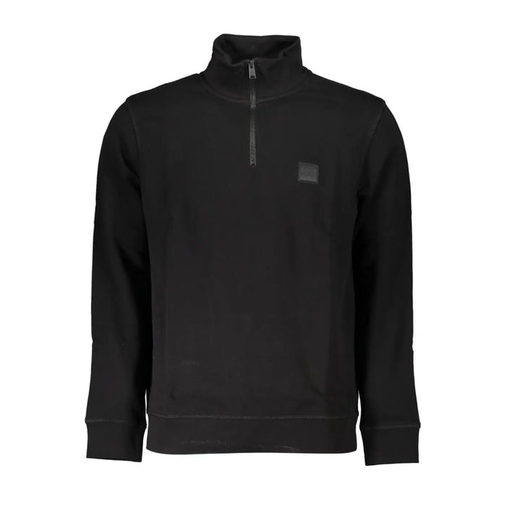 Hugo Boss Black Cotton Men’s Sweatshirt