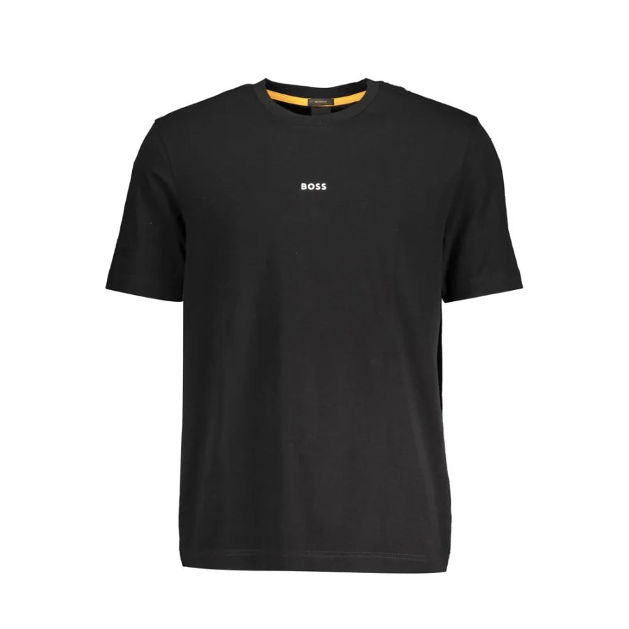 Hugo Boss Black Cotton Men’s T-Shirt