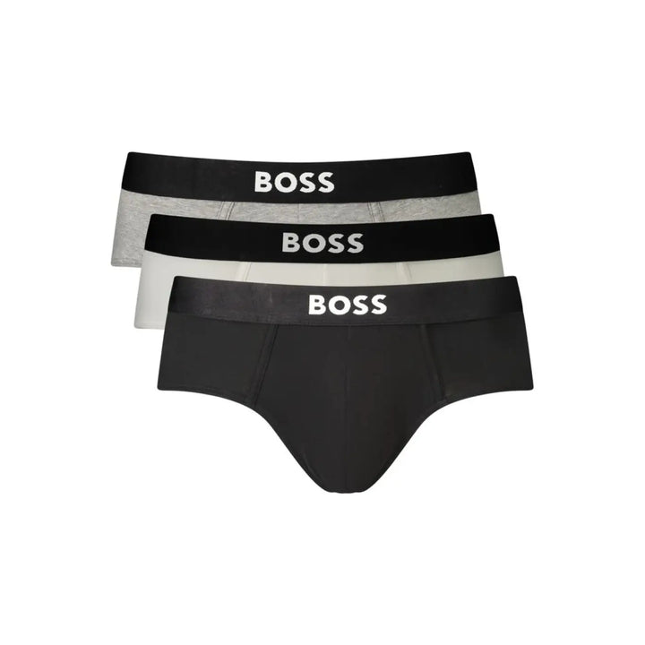 Hugo Boss Black Cotton Mens Underwear