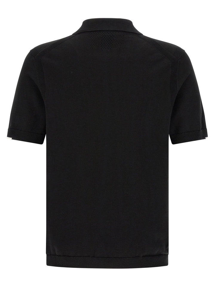 Hugo Boss Black Cotton Polo Shirt