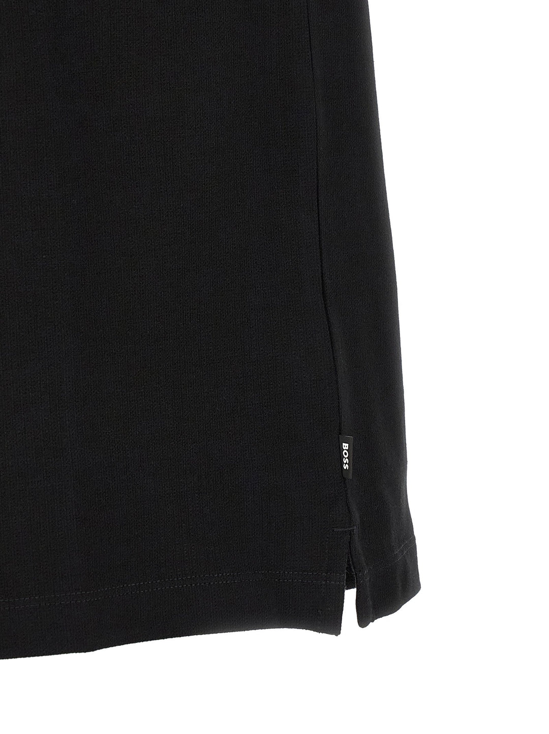 Hugo Boss Black Cotton Polo Shirt