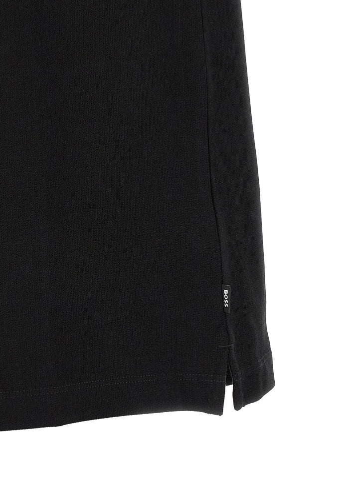 Hugo Boss Black Cotton Polo Shirt