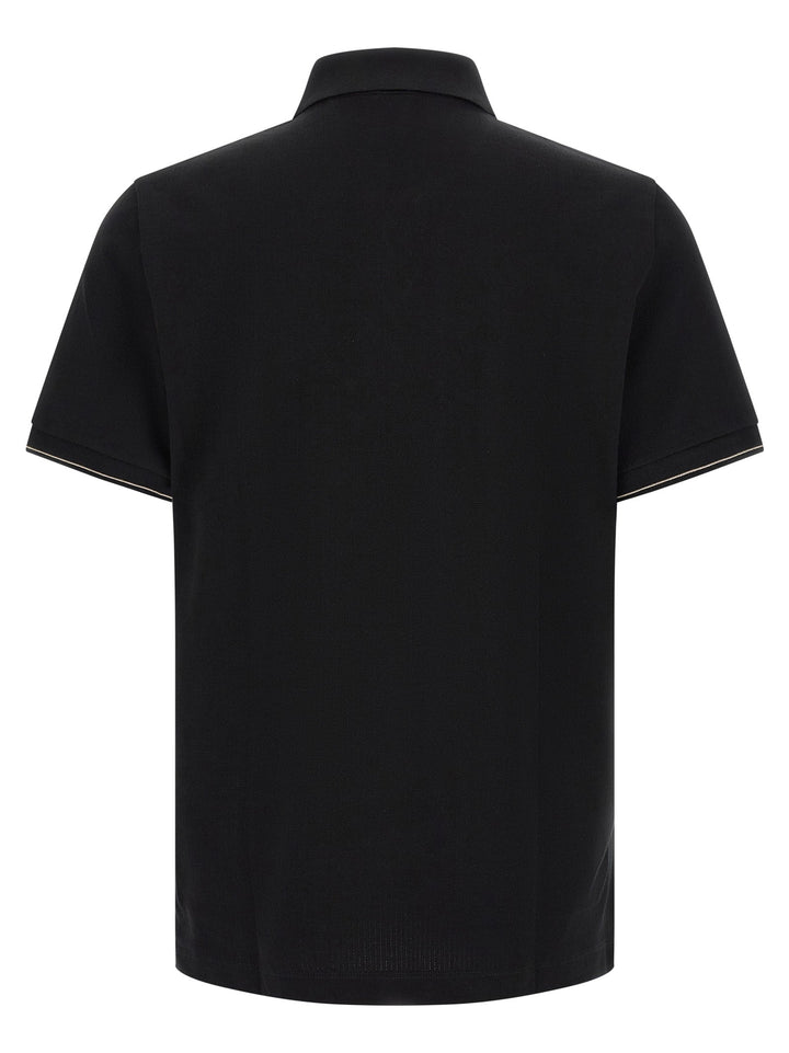 Hugo Boss Black Cotton Polo Shirt