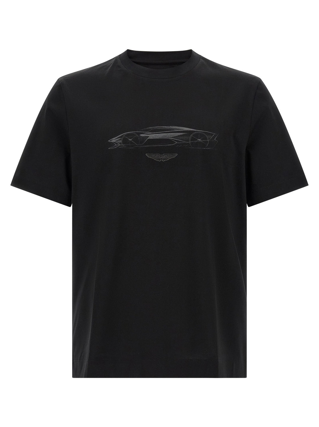 Hugo Boss Black Cotton T-shirt