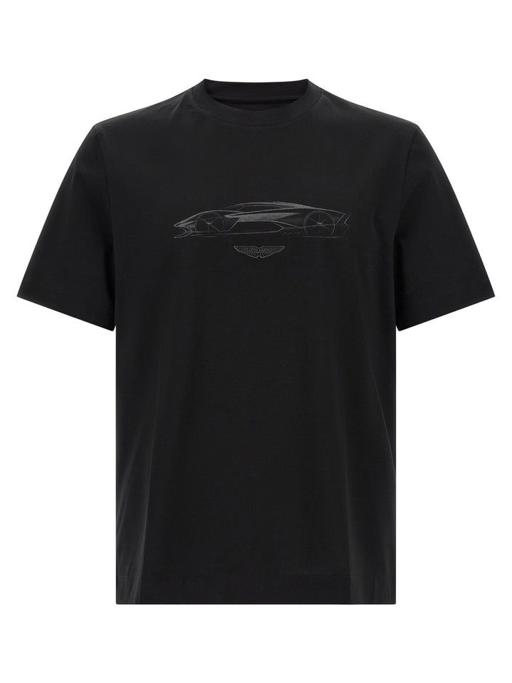 Hugo Boss Black Cotton T-shirt