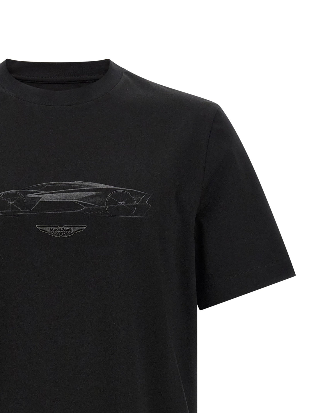 Hugo Boss Black Cotton T-shirt