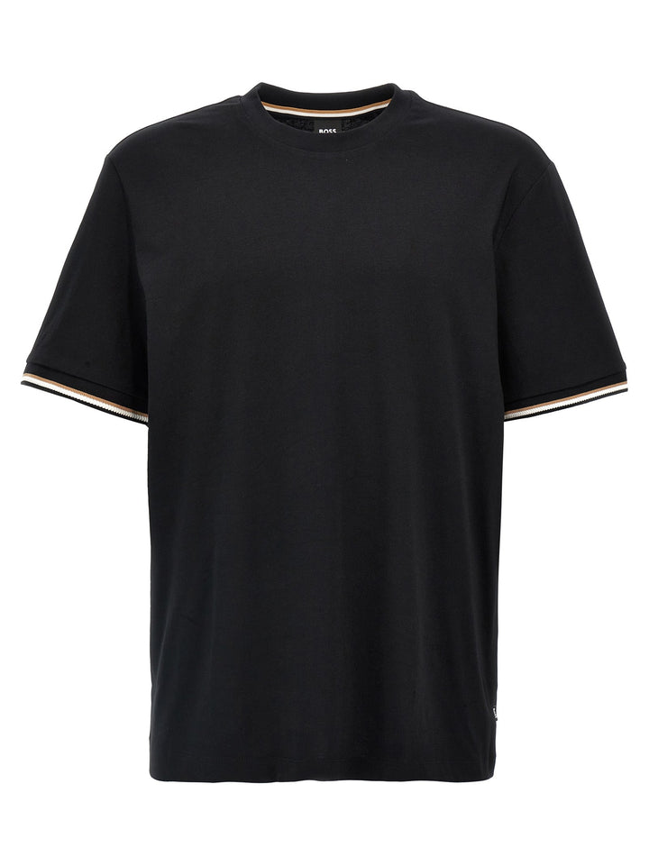 Hugo Boss Black Cotton T-shirt