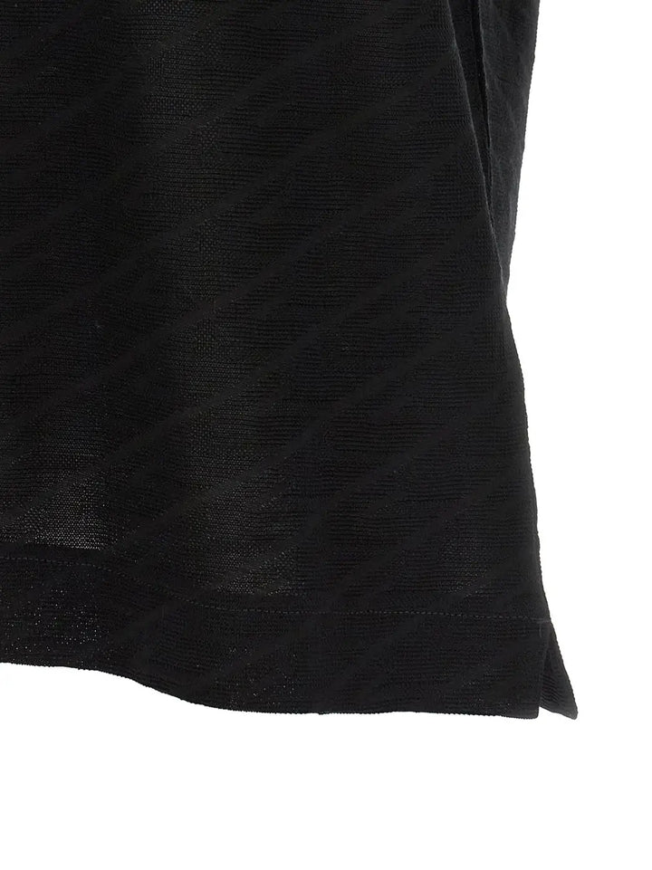 Hugo Boss Black Cotton T-shirt