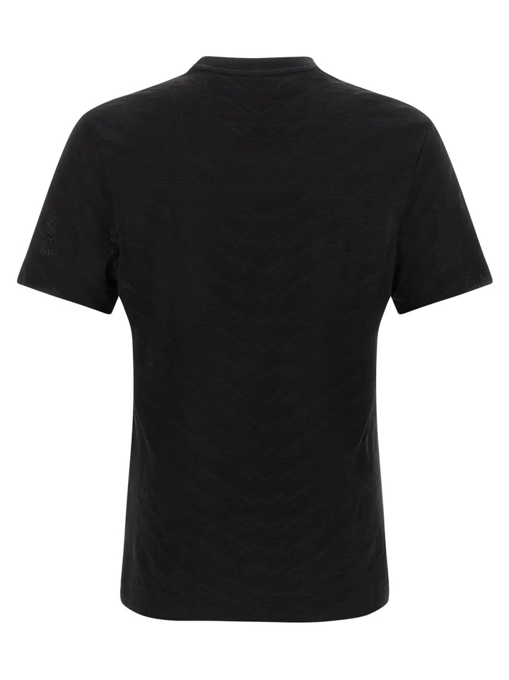 Hugo Boss Black Cotton T-shirt