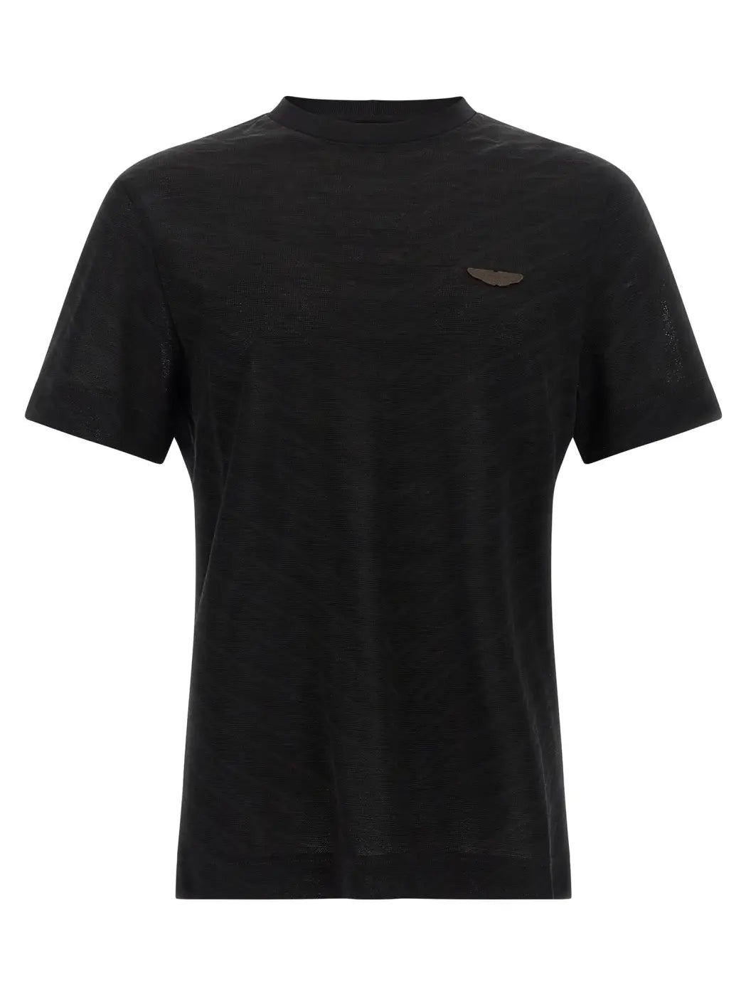 Hugo Boss Black Cotton T-shirt