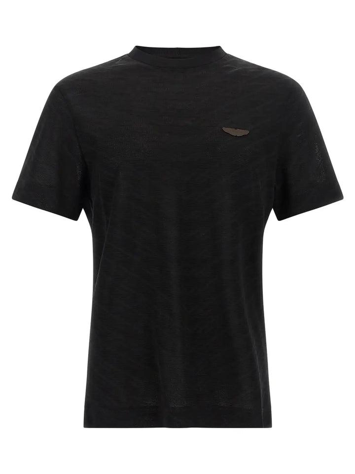 Hugo Boss Black Cotton T-shirt