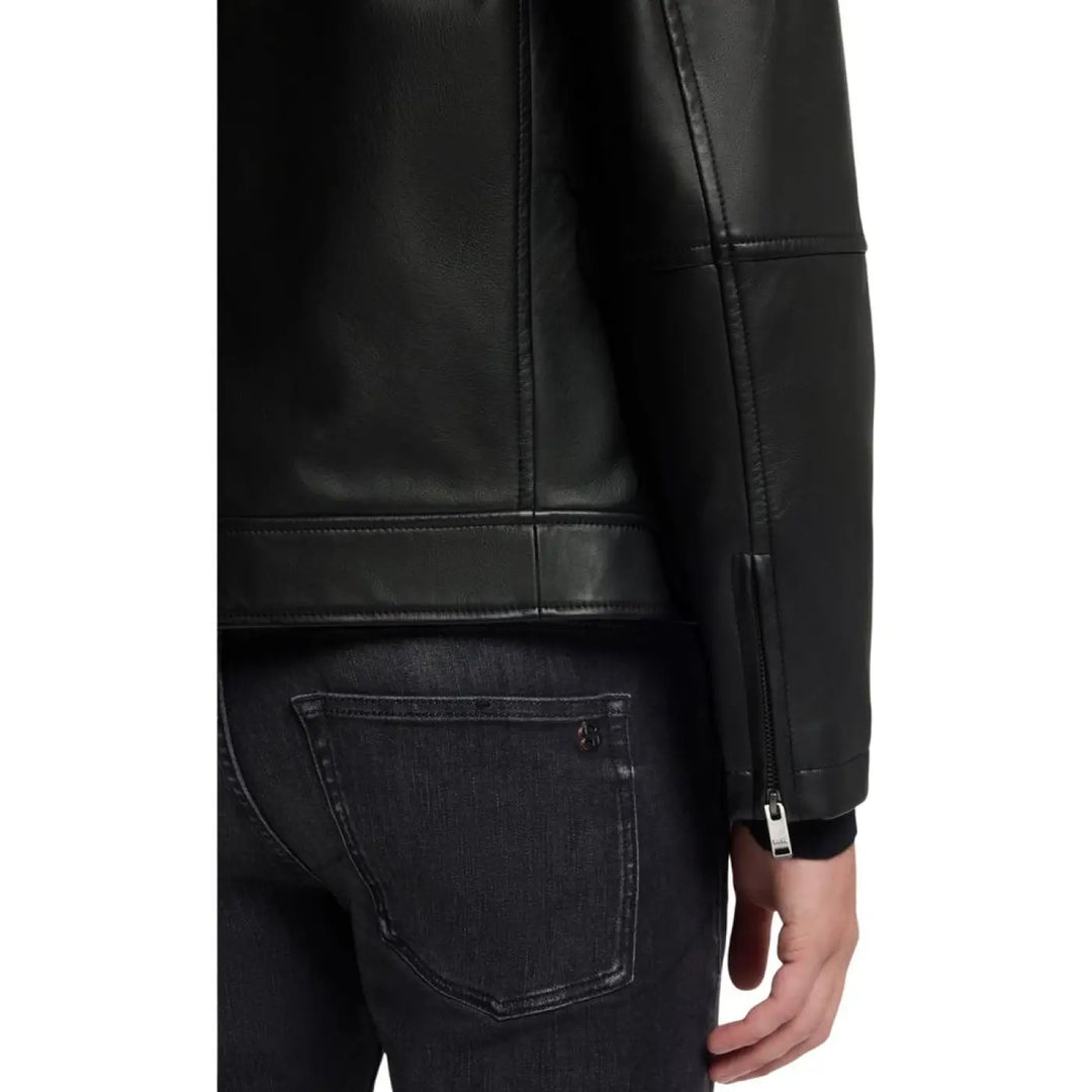 Hugo Boss Black Leather Jacket
