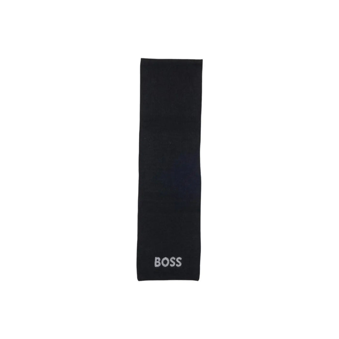 Hugo Boss Black Polyacrylic Scarf
