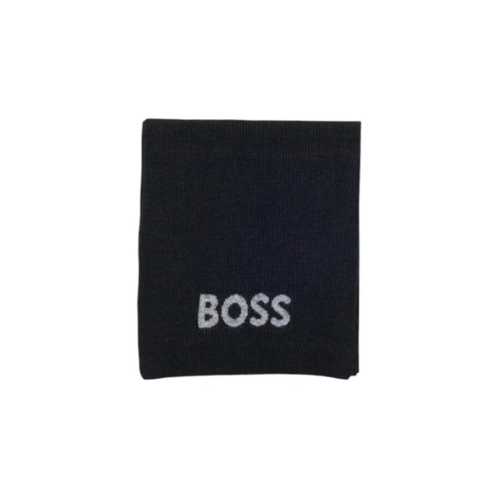 Hugo Boss Black Polyacrylic Scarf