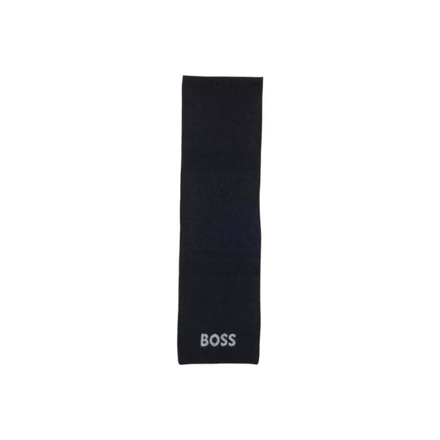 Hugo Boss Black Polyacrylic Scarf