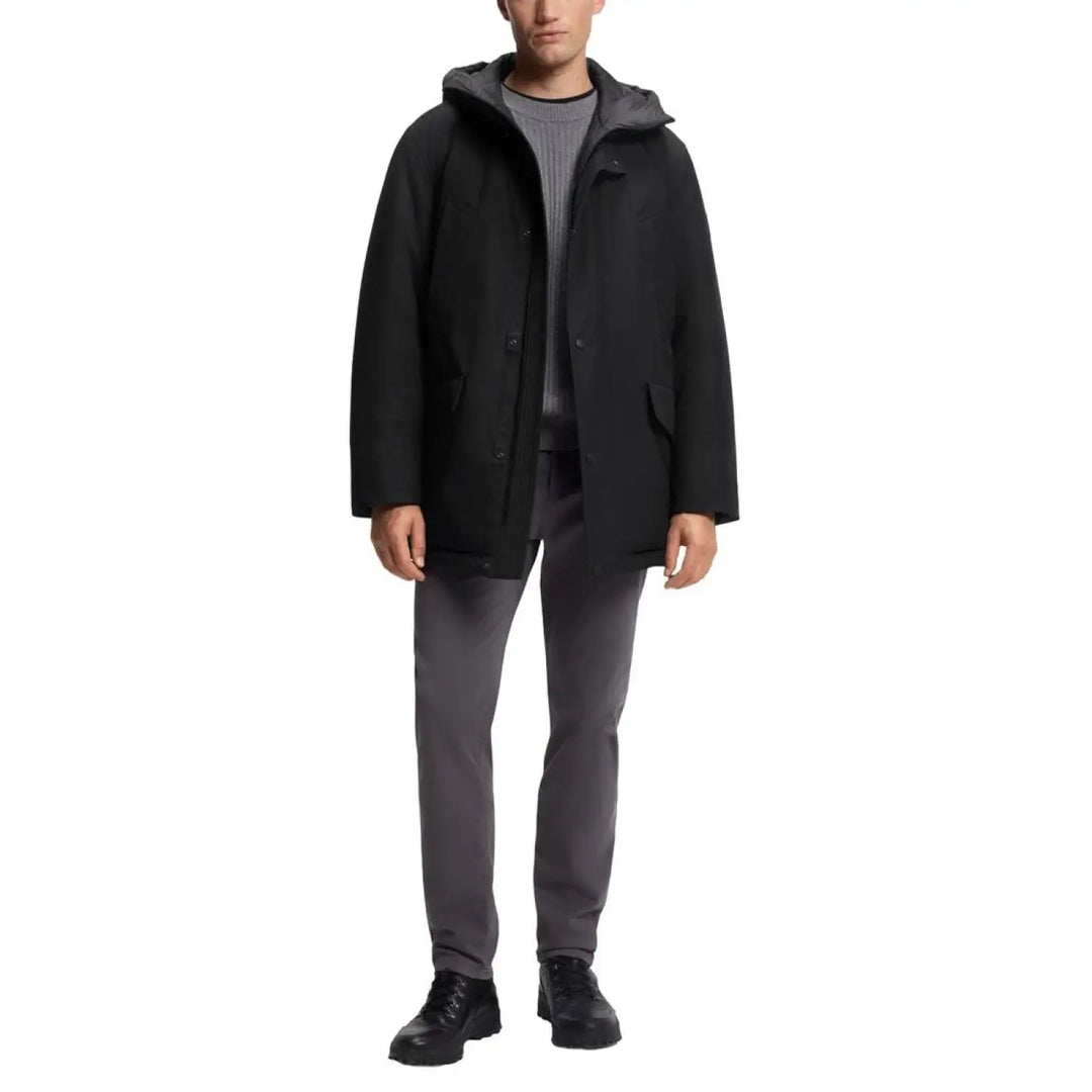 Hugo Boss Black Polyester Full-length Jacket