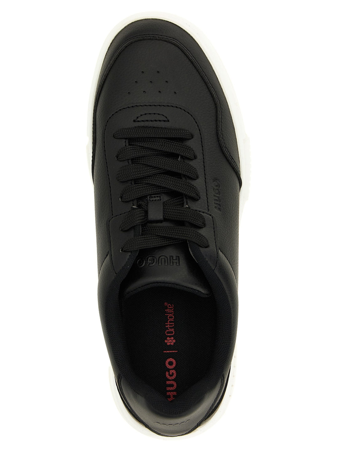 Hugo Boss Black Polyester Low Top Sneakers