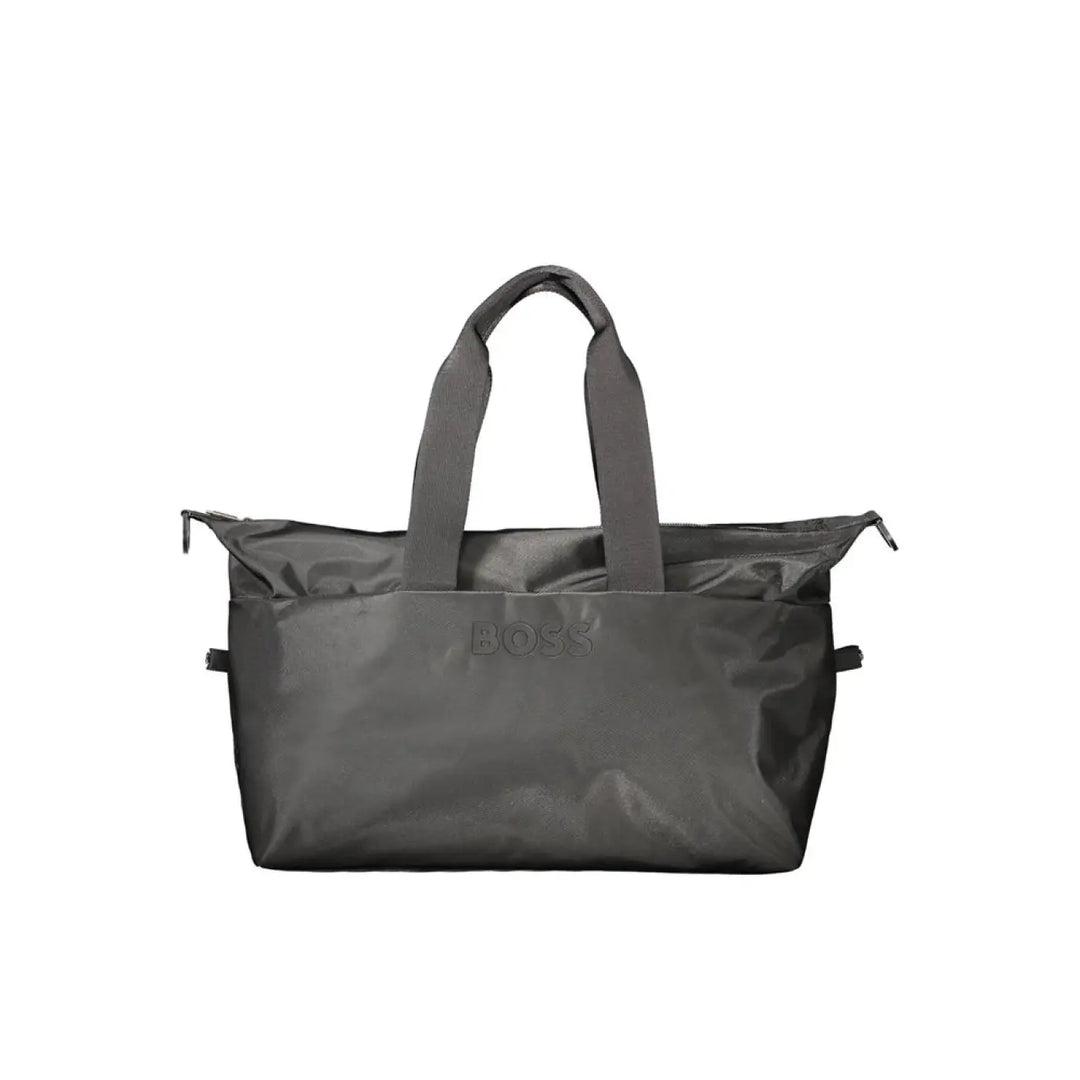 Hugo Boss Black Polyurethane Men’s Bag