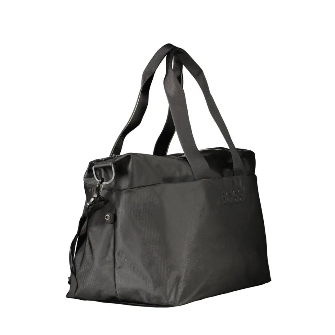Hugo Boss Black Polyurethane Men’s Bag