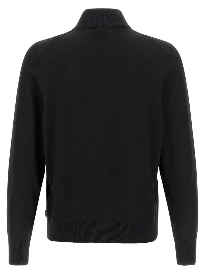 Hugo Boss Black Virgin Wool Cardigan