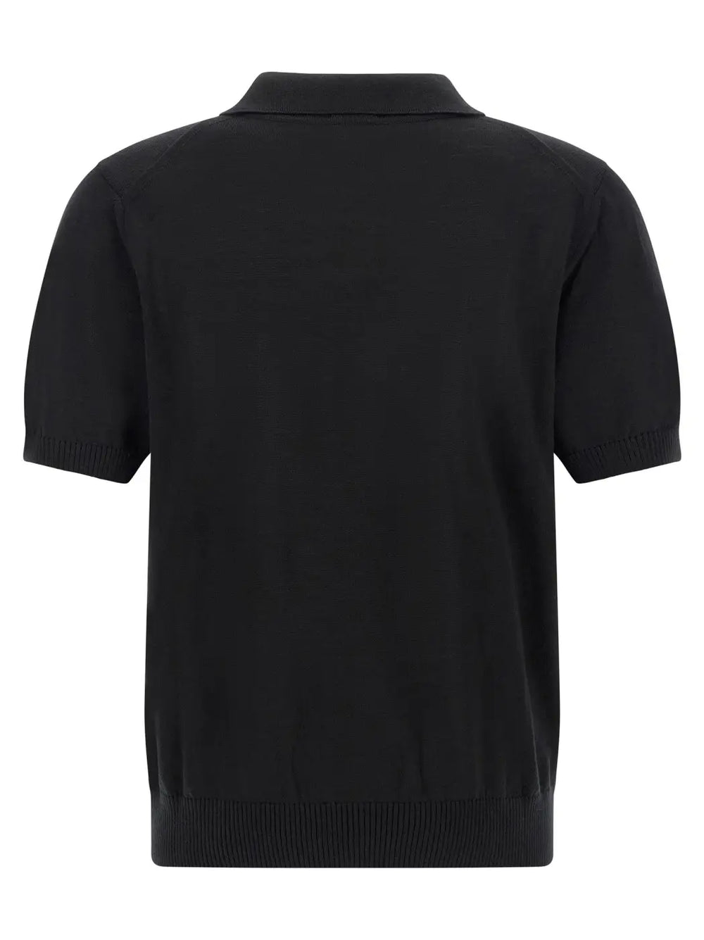 Hugo Boss Black Virgin Wool Polo Shirt