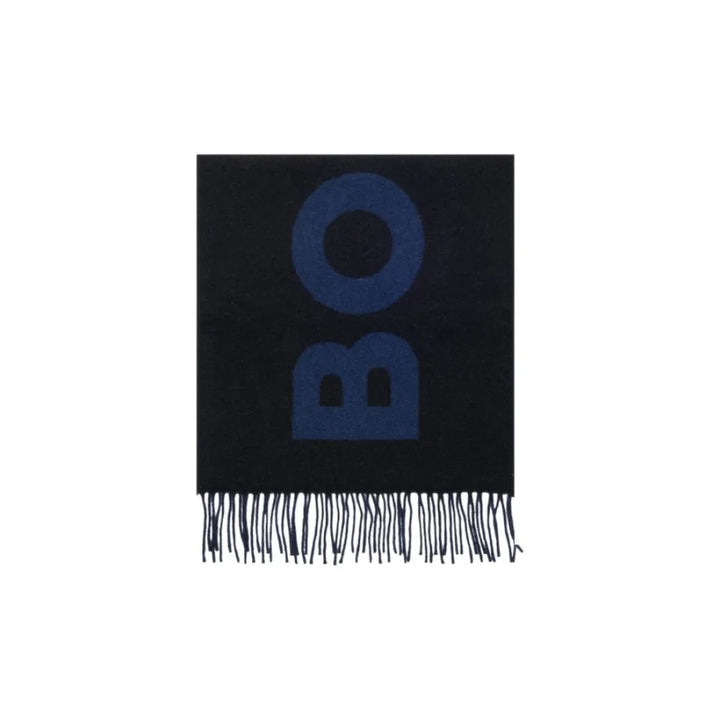 Hugo Boss Black Wool Scarf