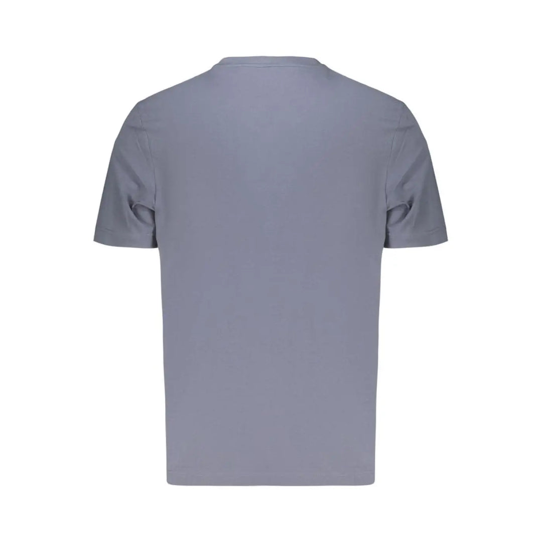 Hugo Boss Blu Cotton Uomo T-shirt