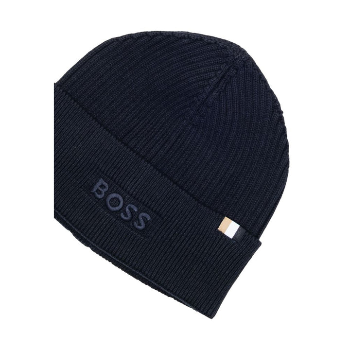 Hugo Boss Blue Cotton Cap (baseball Hat)