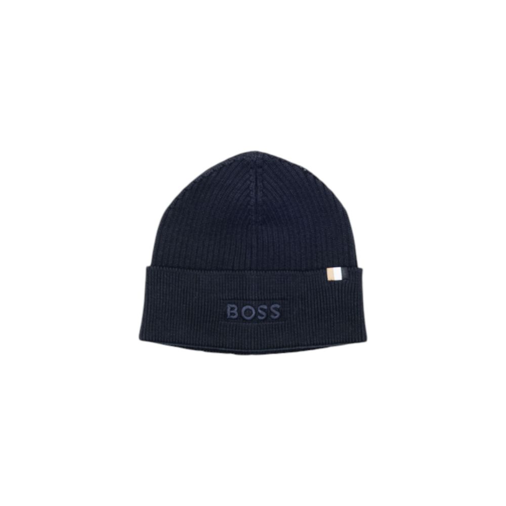 Hugo Boss Blue Cotton Cap (baseball Hat)