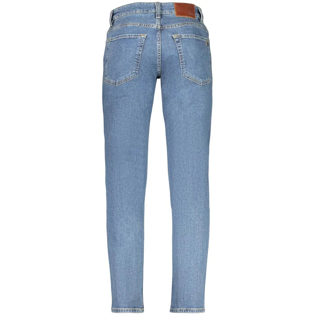 Hugo Boss Blue Cotton Men’s Jean