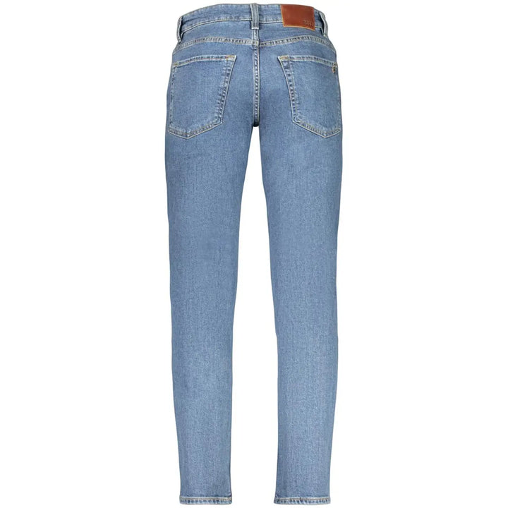 Hugo Boss Blue Cotton Men’s Jean