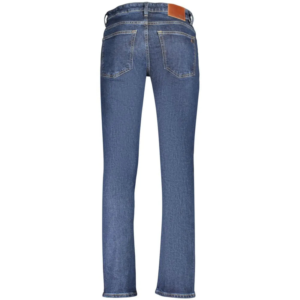Hugo Boss Blue Cotton Men’s Jeans