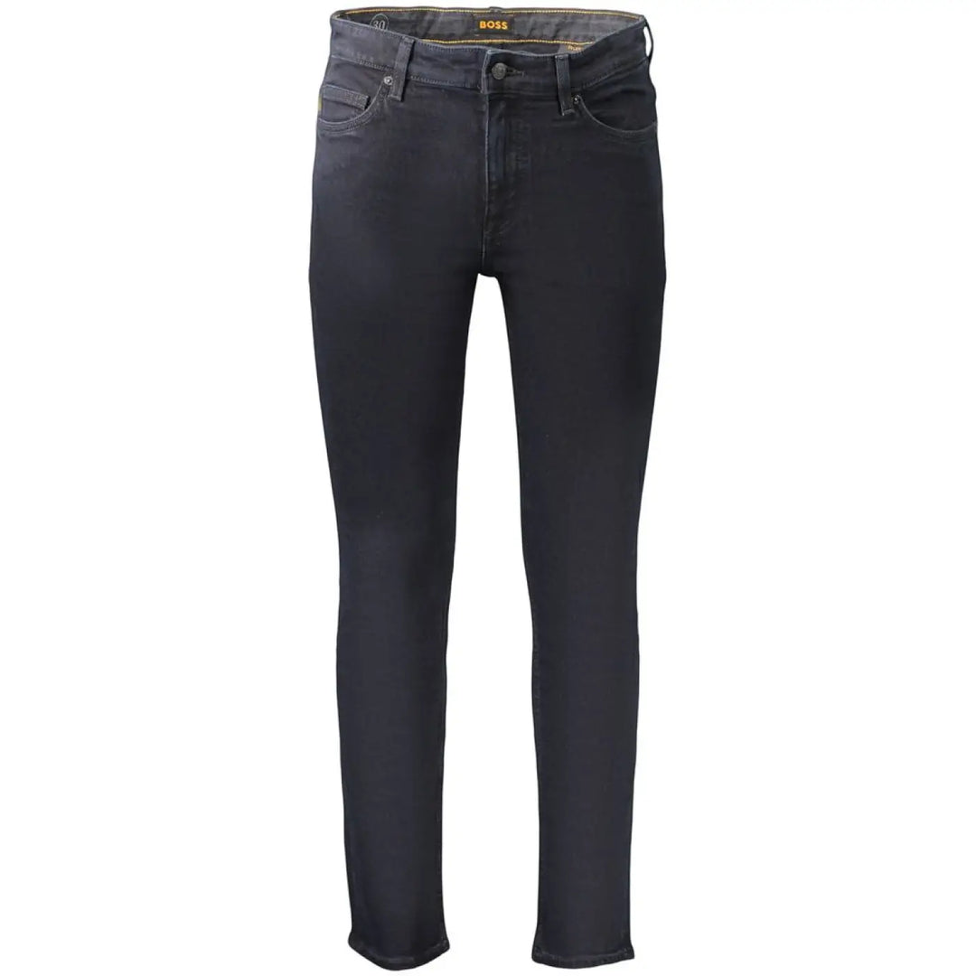 Hugo Boss Blue Cotton Men’s Jeans