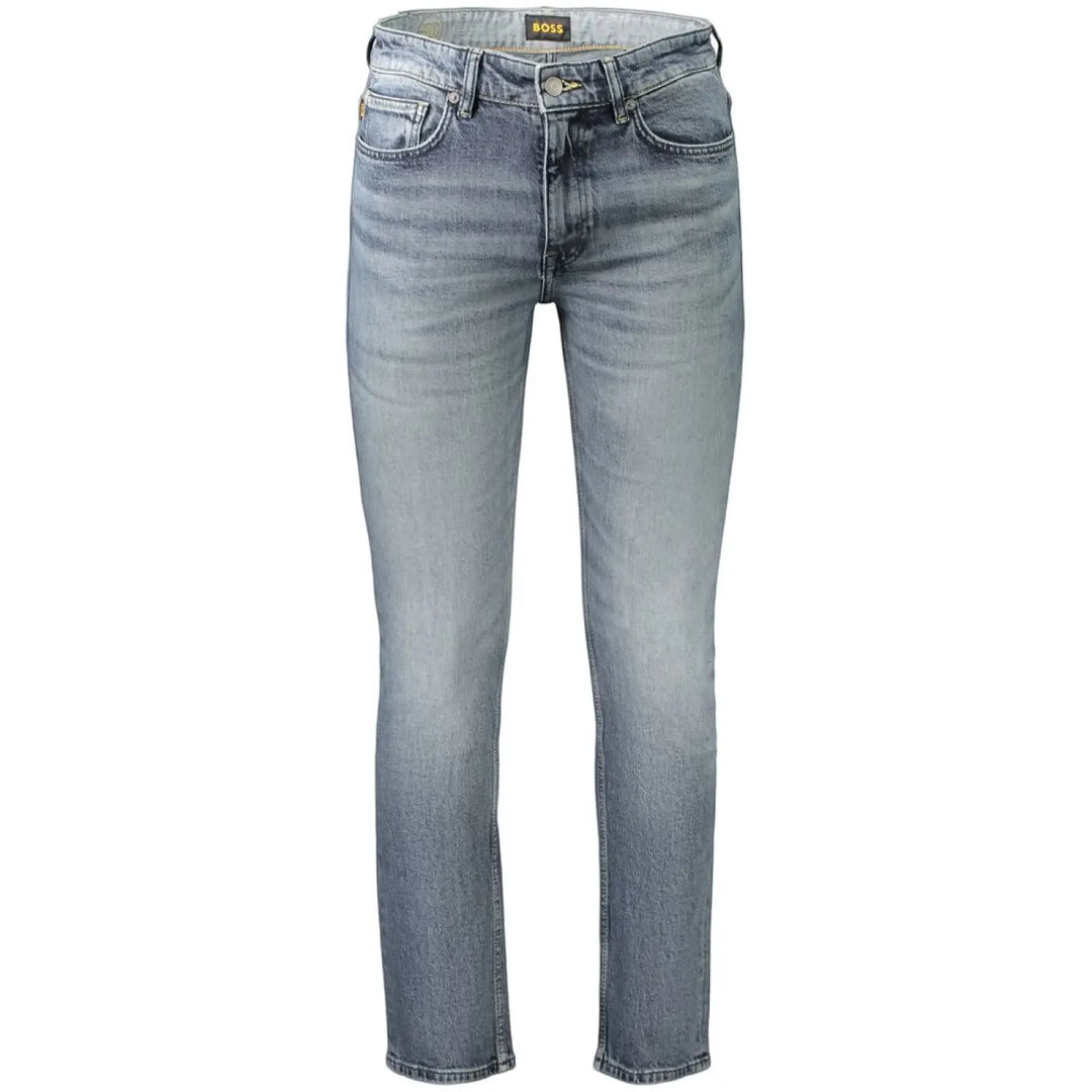 Hugo Boss Blue Cotton Men’s Jeans
