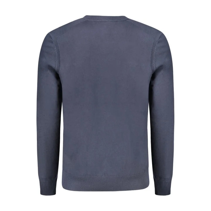 Hugo Boss Blue Cotton Men’s Long-Sleeved T-Shirt