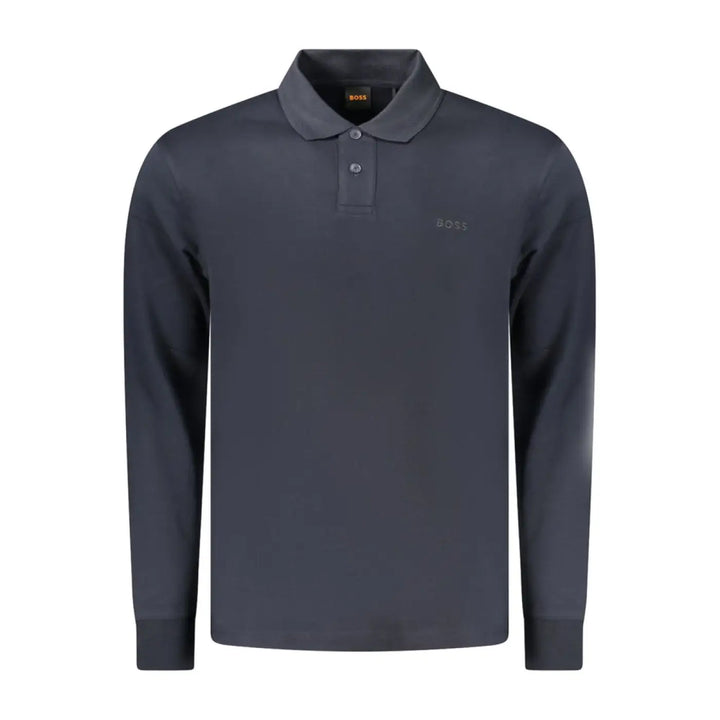 Hugo Boss Blue Cotton Men’s Polo