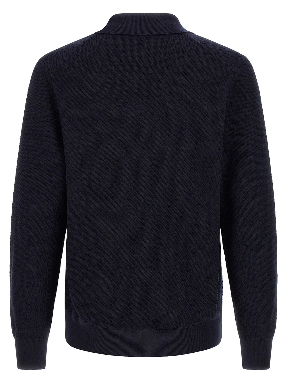 Hugo Boss Blue Cotton Polo Shirt
