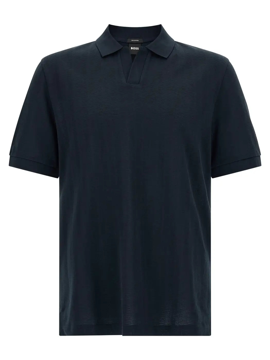 Hugo Boss Blue Cotton Polo Shirt