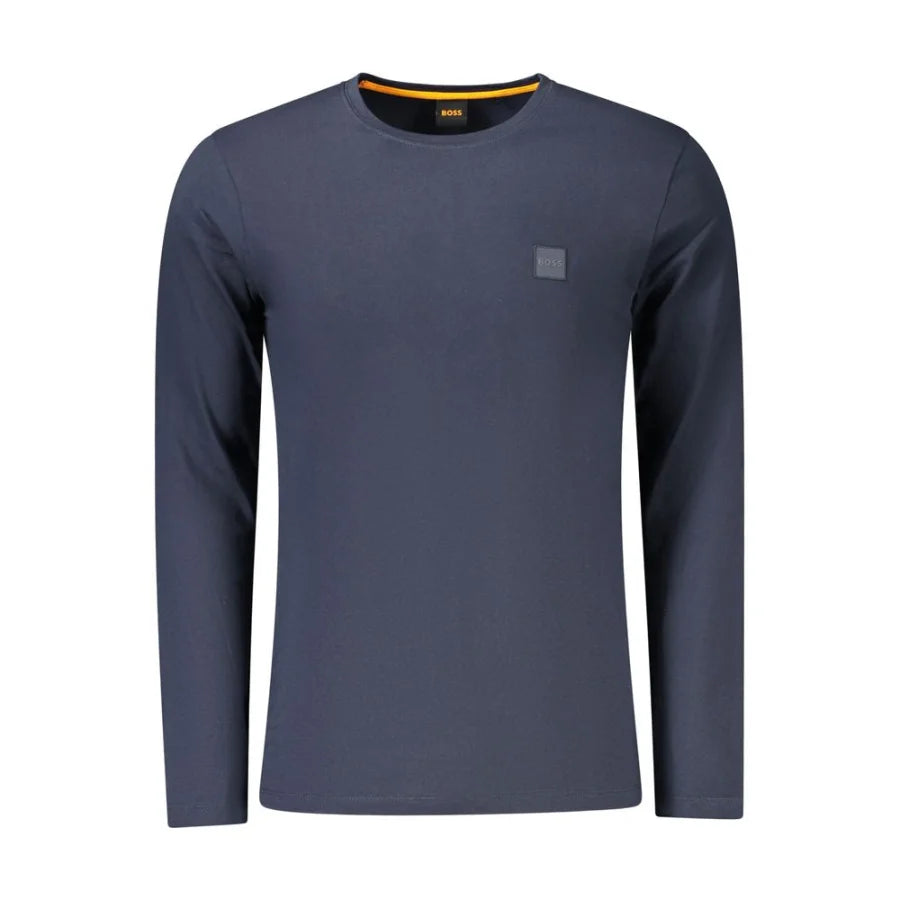 Hugo Boss Blue Cotton T-Shirt