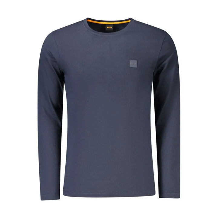 Hugo Boss Blue Cotton T-Shirt