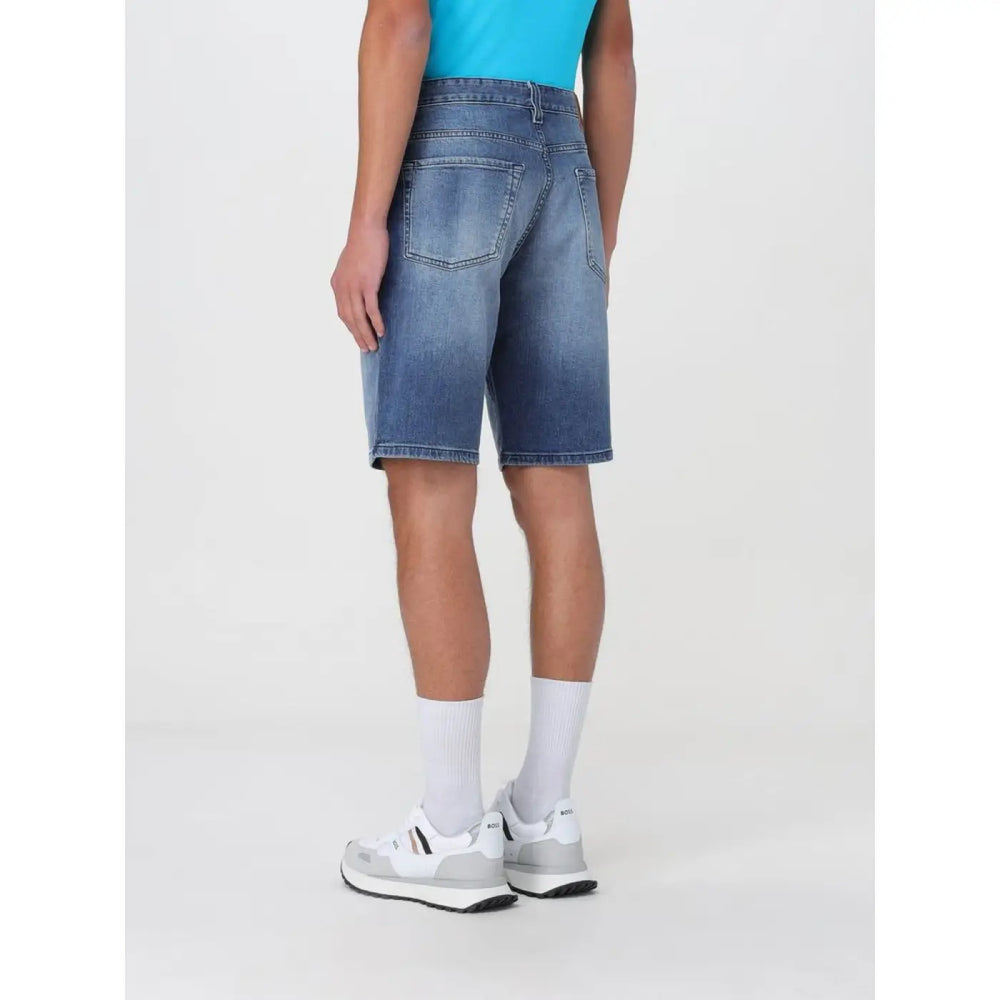 Hugo Boss Blue Denim Shorts