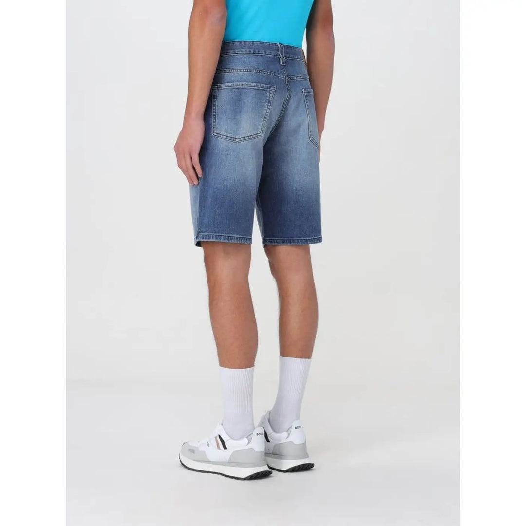 Hugo Boss Blue Denim Shorts