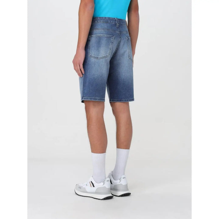 Hugo Boss Blue Denim Shorts