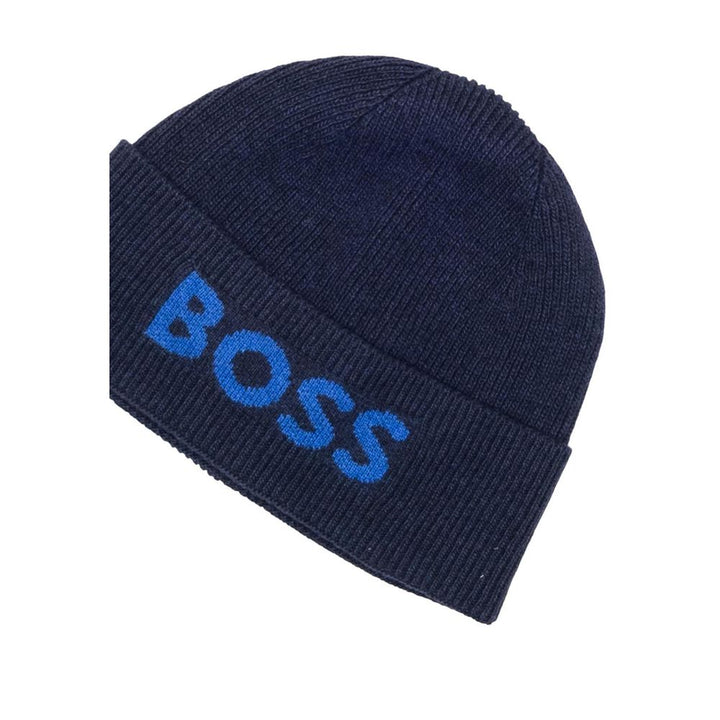 Hugo Boss Blue Recycled Polyamide Cap (baseball Hat)