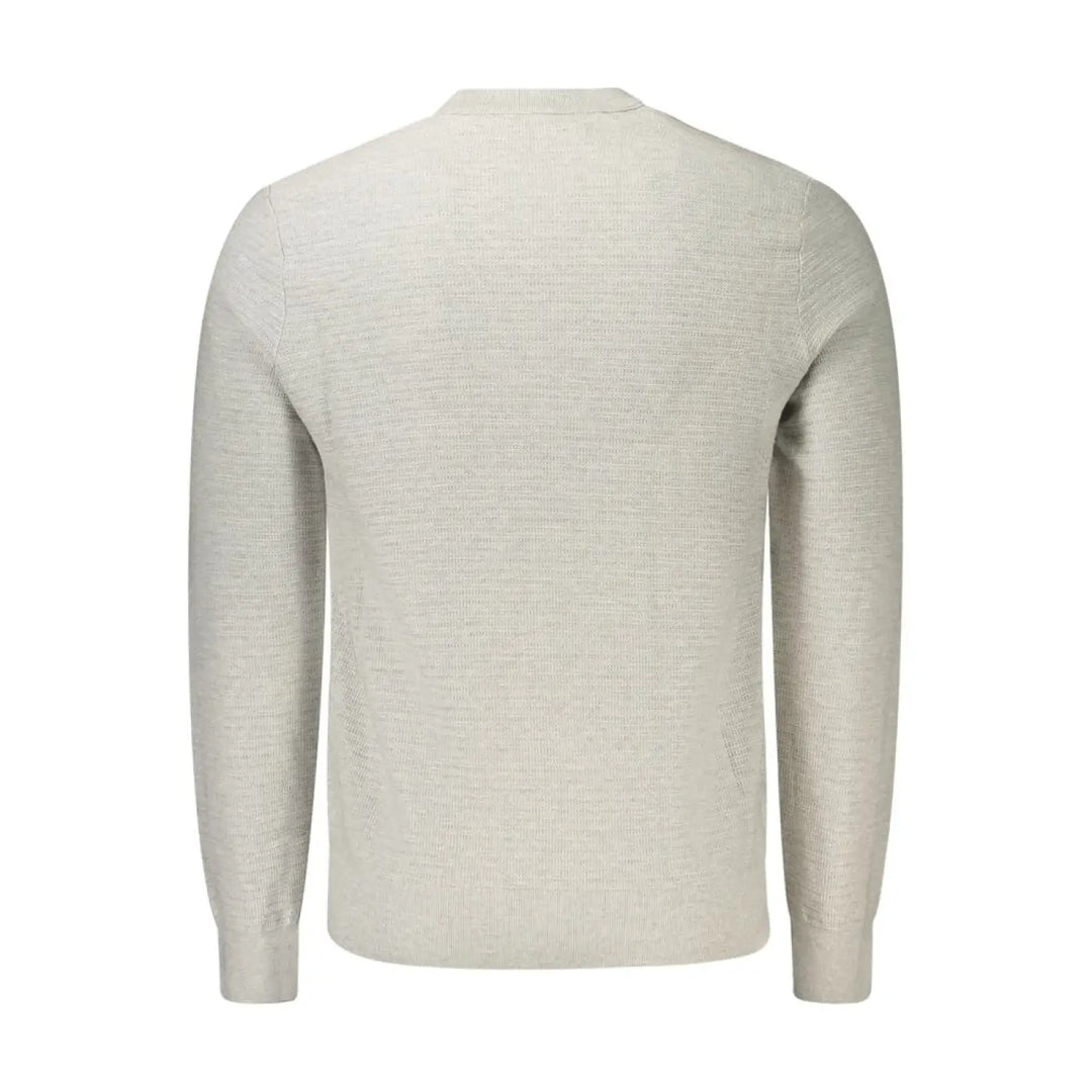 Hugo Boss Gray Cotton Men’s Pullover