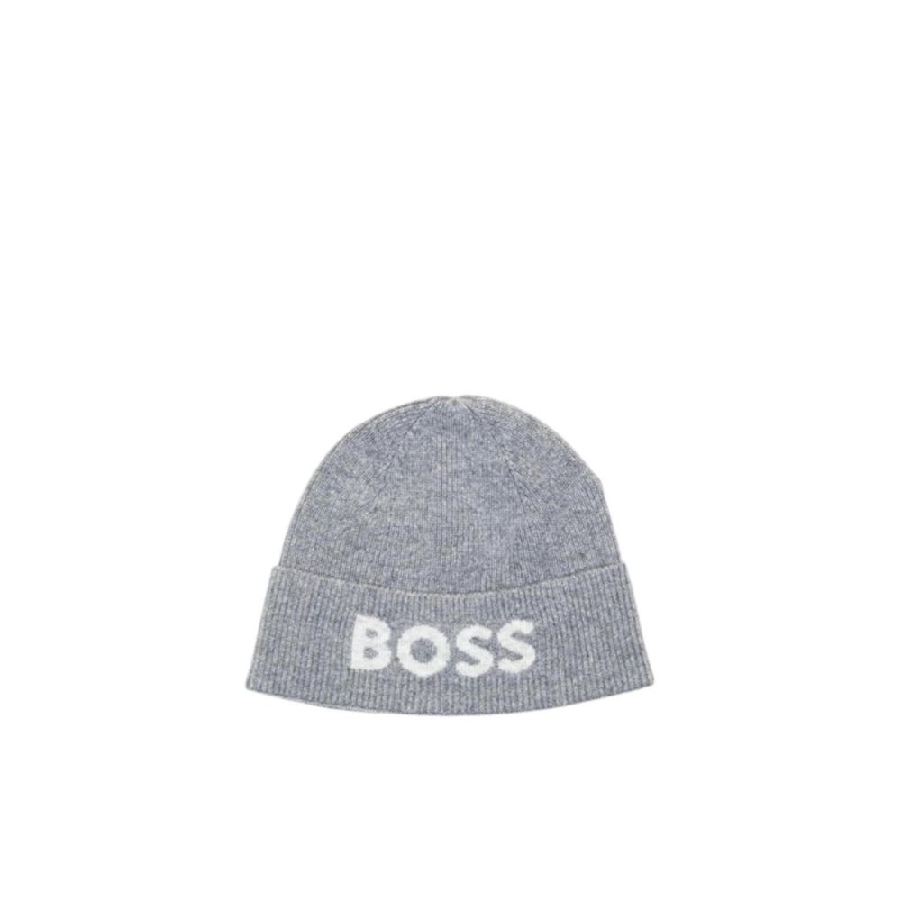 Hugo Boss Gray Recycled Polyamide Cap (baseball Hat)