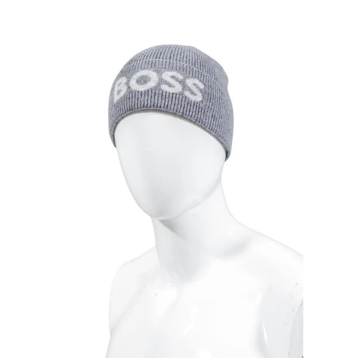 Hugo Boss Gray Recycled Polyamide Cap (Baseball Hat)
