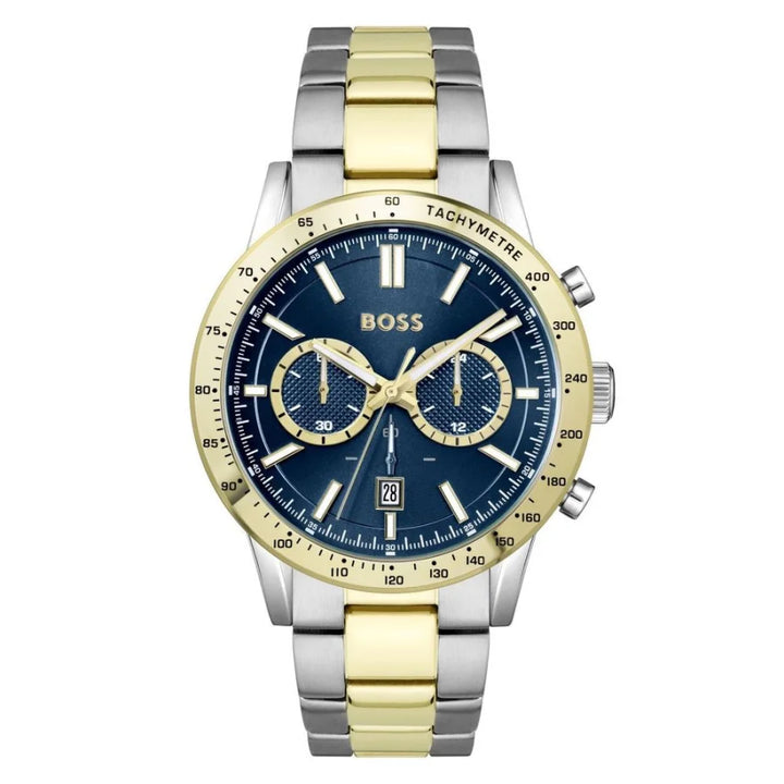 Hugo Boss Gray Stainless Steel Dress Watch