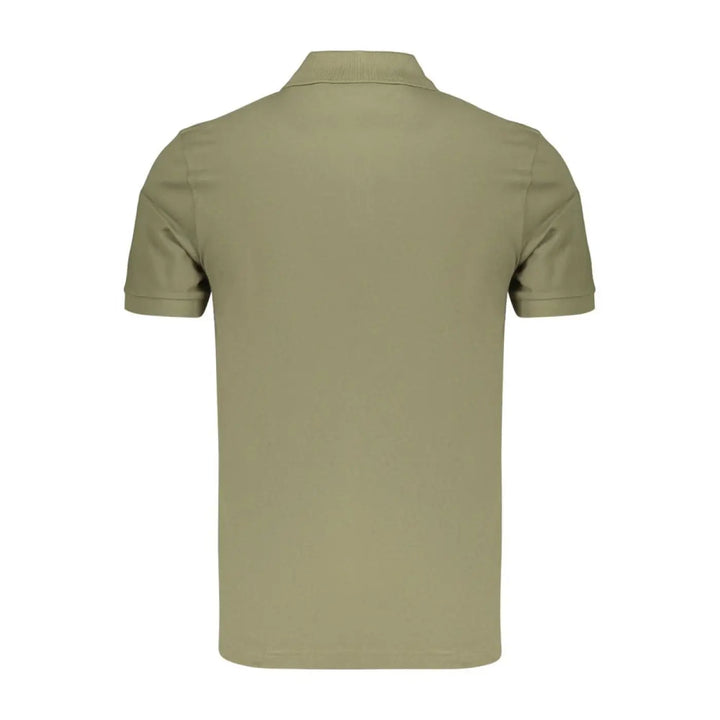 Hugo Boss Green Cotton Men’s Polo Shirt